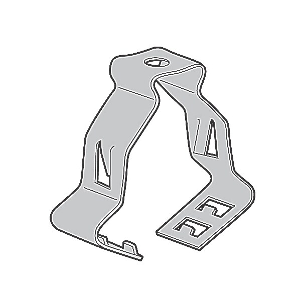 Thomas & Betts Conduit Clamp, Stainless Steel, Size 2" SSF-CC2